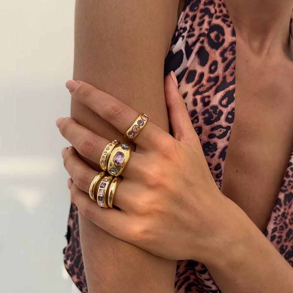The Bold Affair Rings