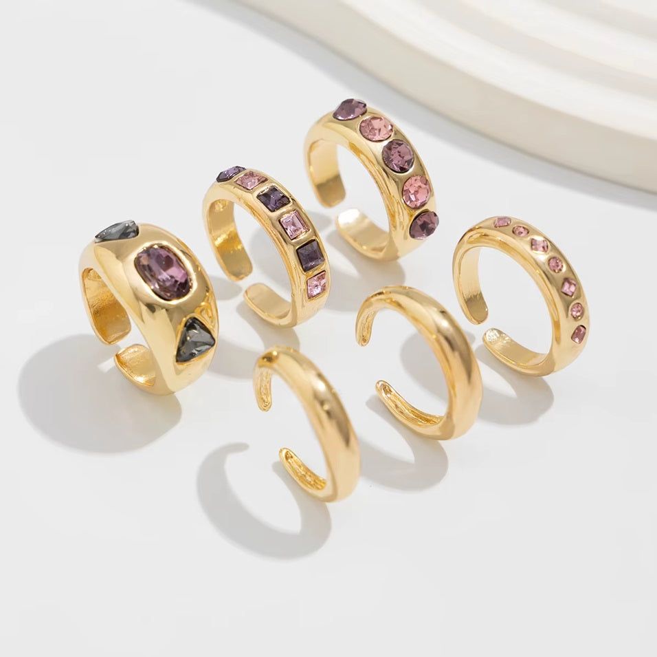 The Bold Affair Rings