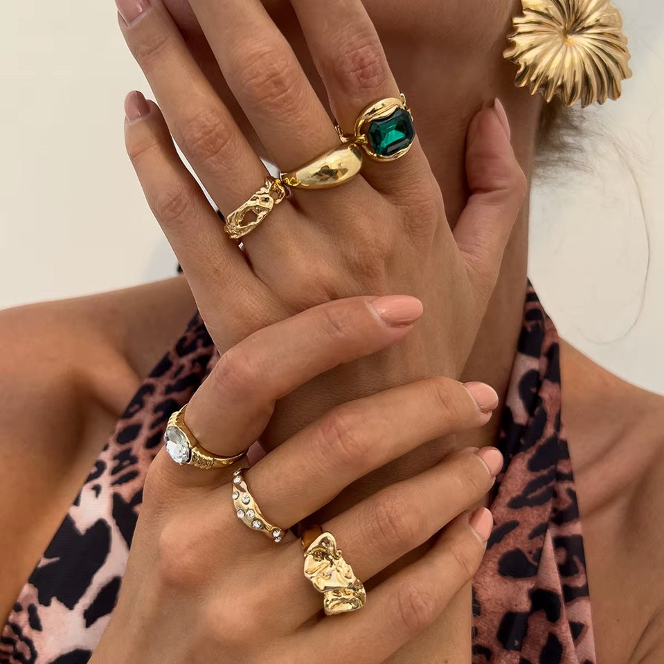 The Bold Affair Rings