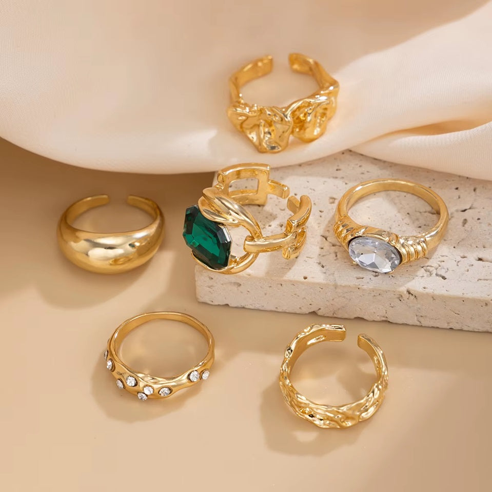 The Bold Affair Rings