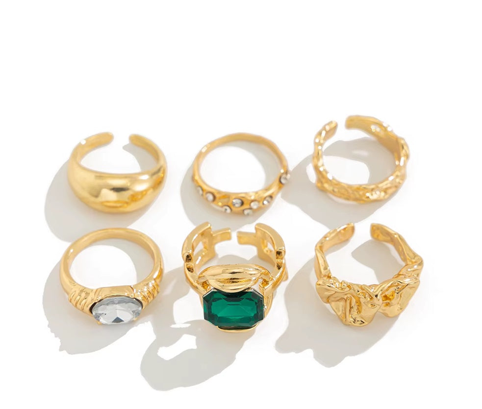 The Bold Affair Rings