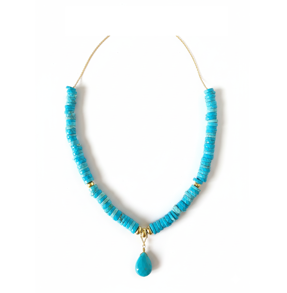 Gaïa Turquoise Necklace