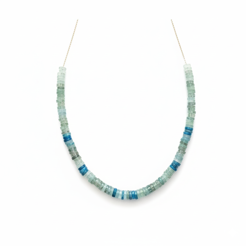 Gaïa Aquamarine Necklace