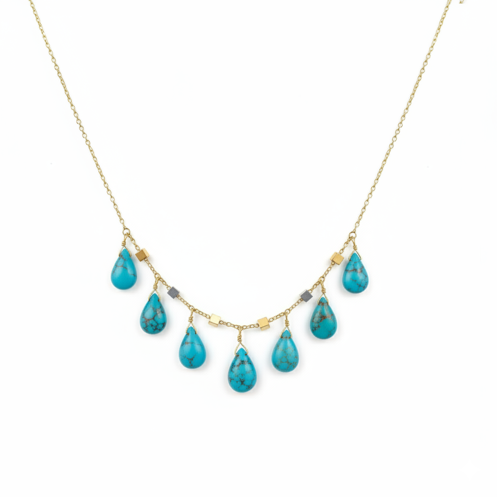 Sélène Turquoise Necklace