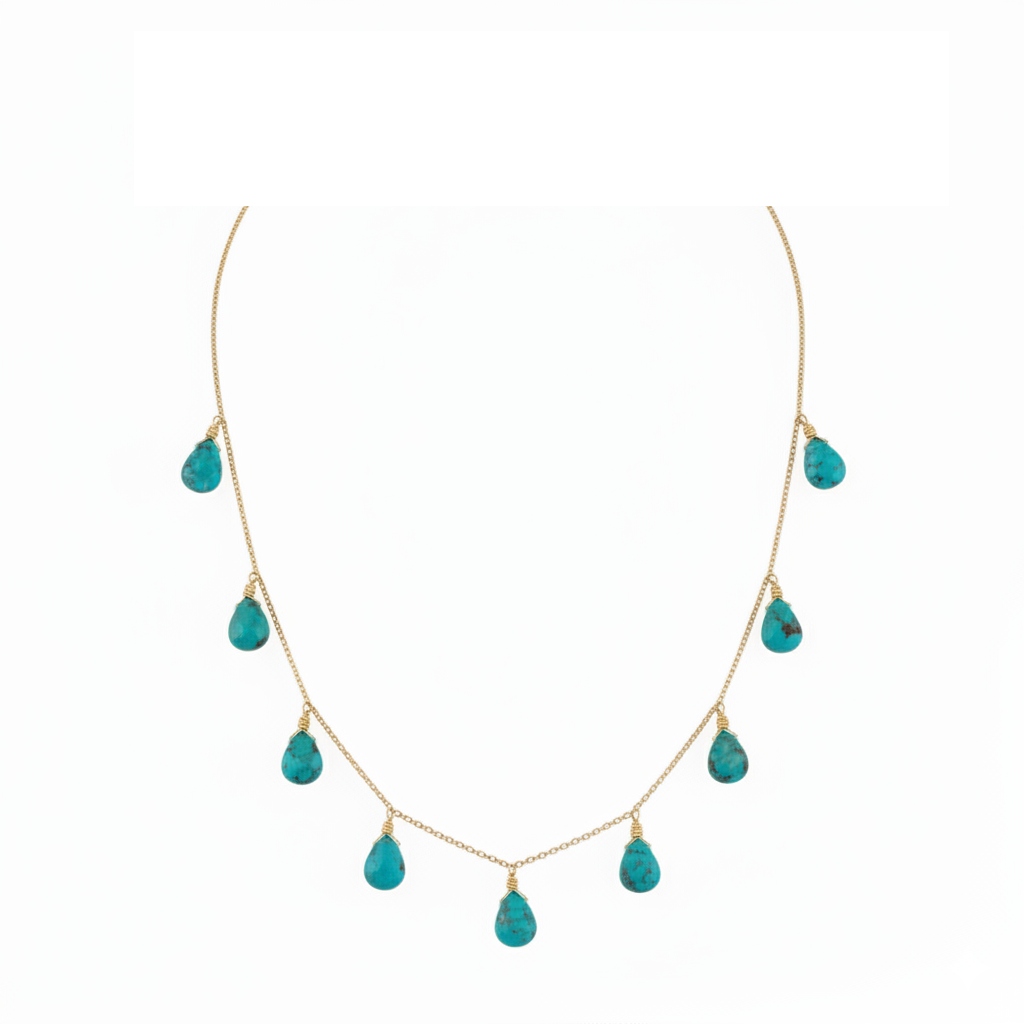 Sélène Turquoise Necklace