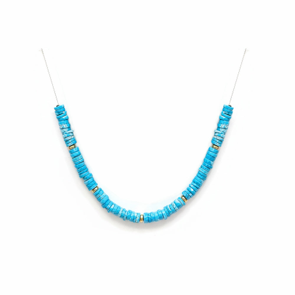 Gaïa Turquoise Necklace