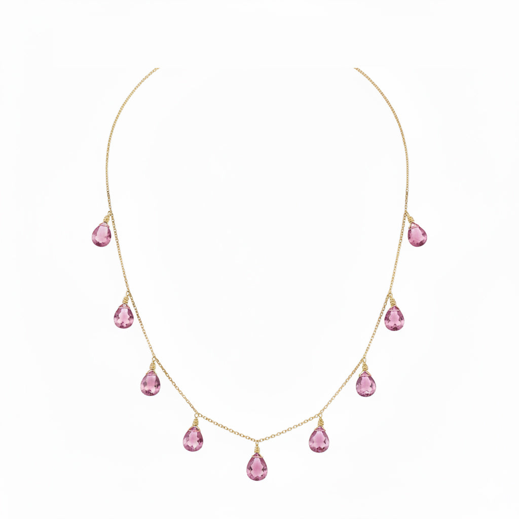 Sélène Pink Spinel Necklace