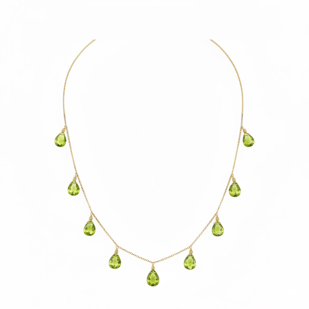 Sélène Péridot Necklace